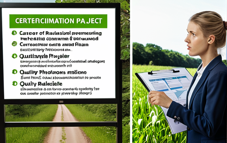 **Image:** A split-screen showcasing a confused individual overwhelmed by environmental certification options on one side, contrasted with a confident professional presenting a sustainability project plan on the other. Emphasis on career path and clarity achieved through certification.